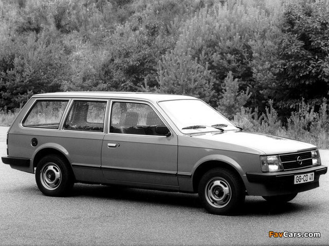 Opel Kadett Caravan 3-door (D) 1979–84 wallpapers (640 x 480)