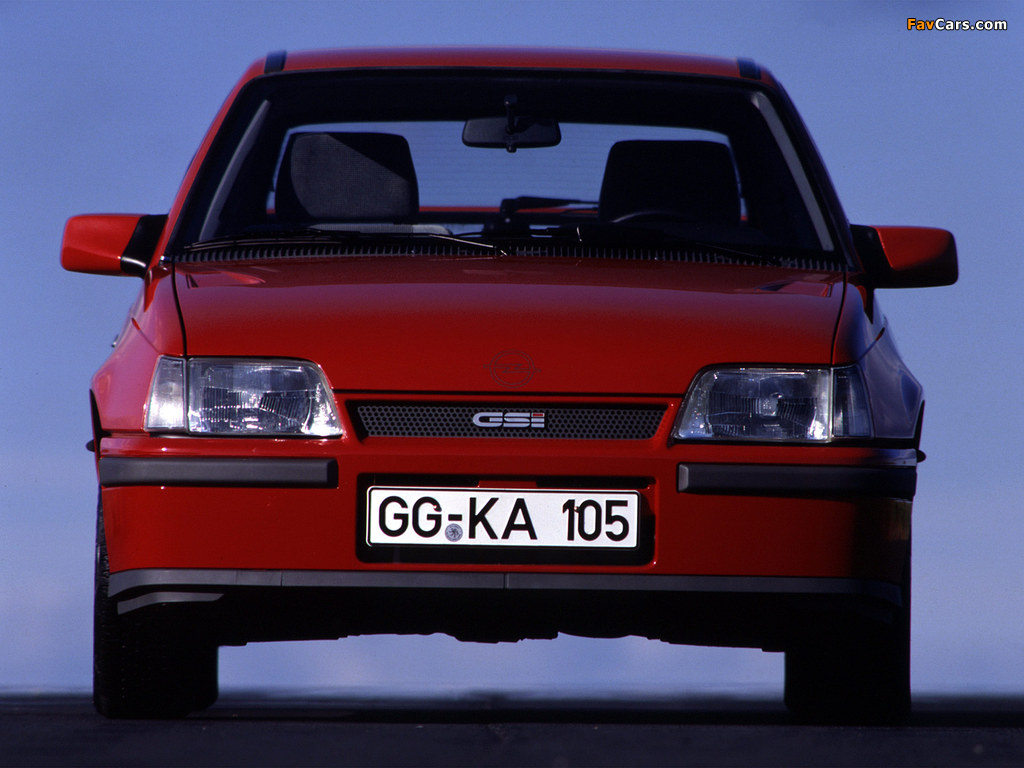 Opel Kadett GSi (E) 1984–91 pictures (1024 x 768)