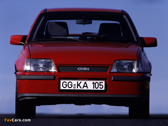 Opel Kadett GSi (E) 1984–91 pictures (640 x 480)