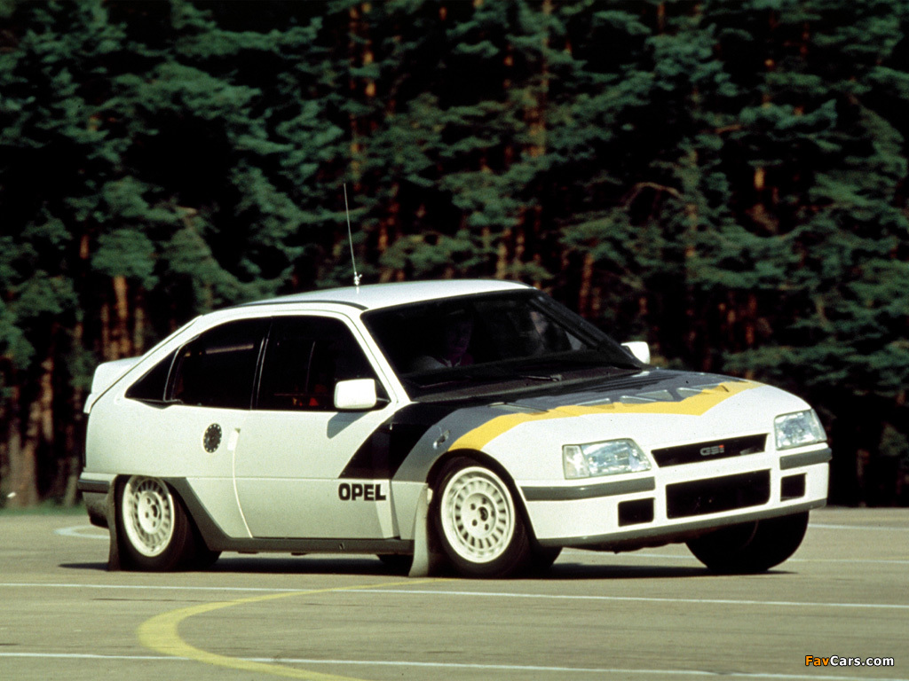 Opel Kadett Rallye 4x4 Gr.B (E) 1985 images (1024 x 768)