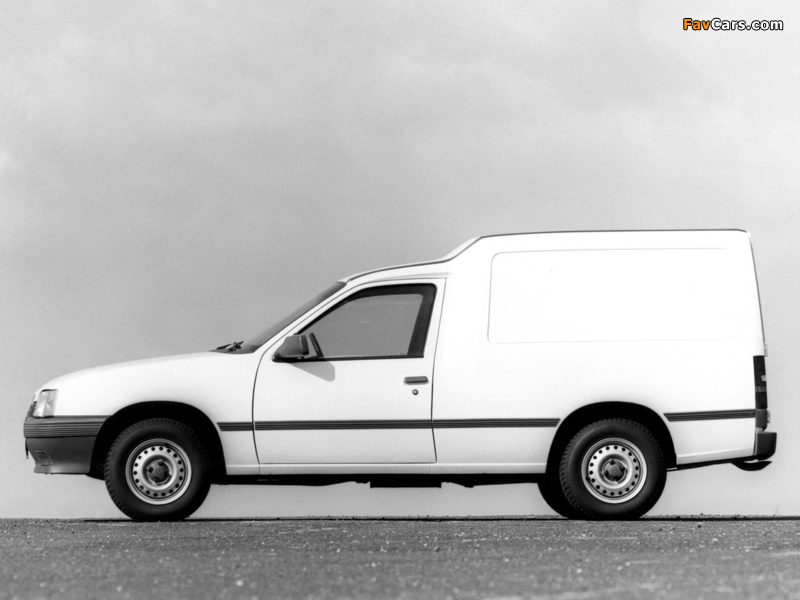 Opel Kadett Combo (E) 1985–89 photos (800 x 600)