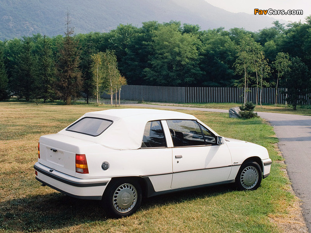 Opel Kadett GSi Cabrio (E) 1986–90 images (640 x 480)
