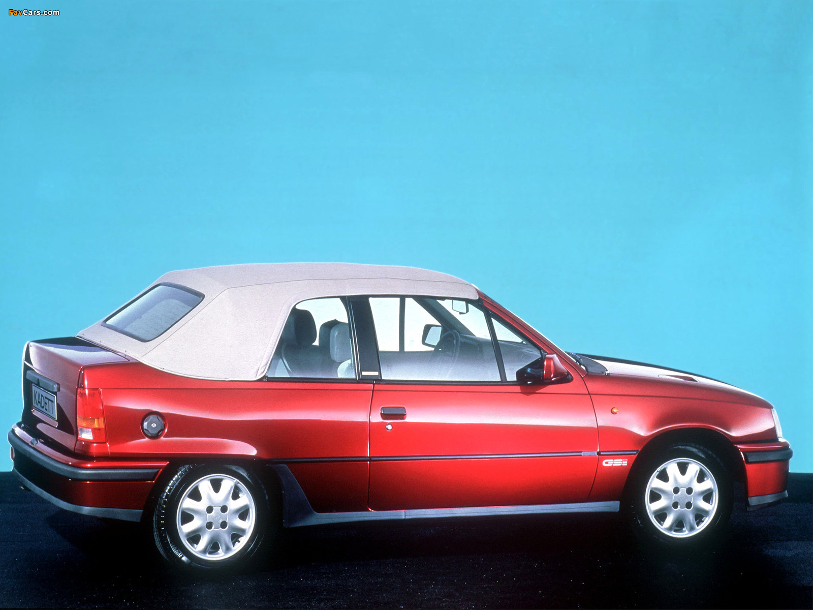 Opel Kadett GSi Cabrio (E) 1986–90 pictures (1600 x 1200)