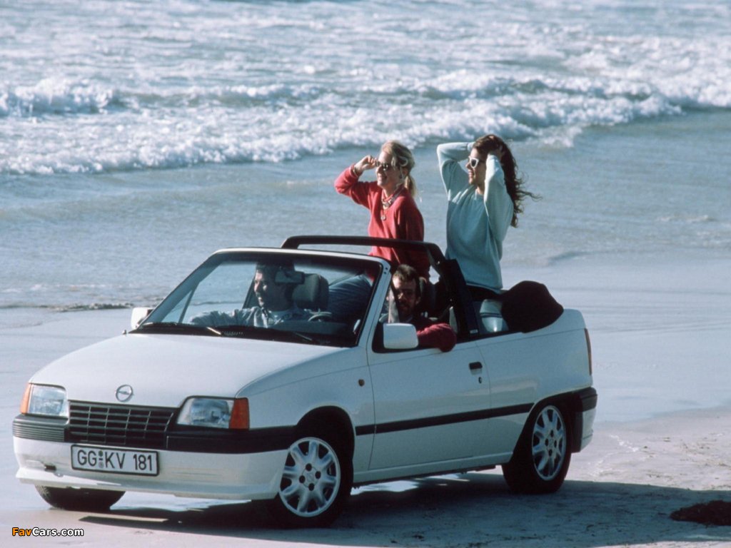 Opel Kadett Cabrio (E) 1986–89 pictures (1024 x 768)