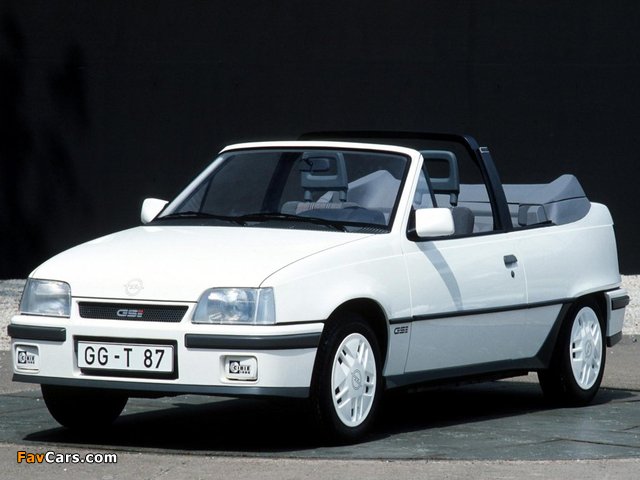 Opel Kadett GSi Cabrio (E) 1986–90 pictures (640 x 480)