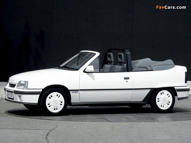 Opel Kadett GSi Cabrio (E) 1986–90 pictures (640 x 480)