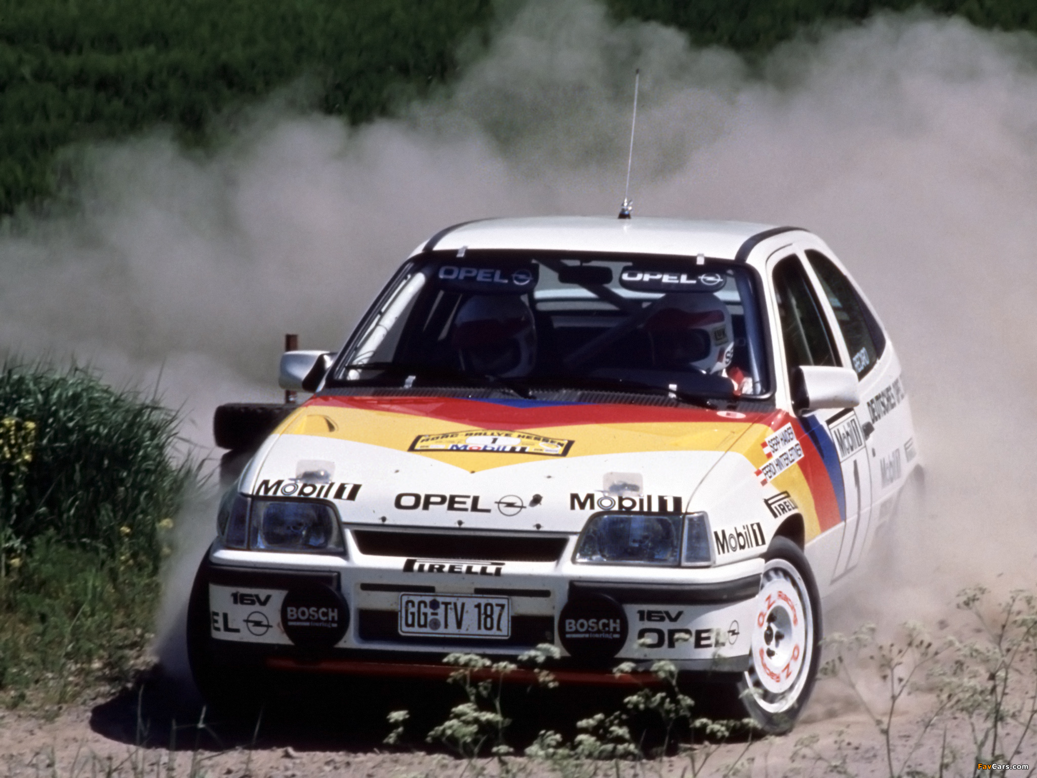 Opel Kadett GSi Group A Rallye Car (E) 1988 photos (2048 x 1536)
