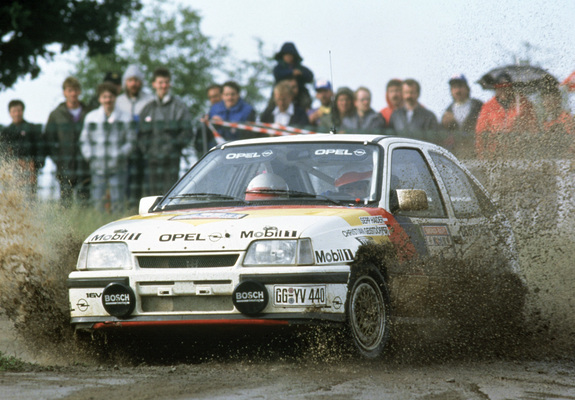 Opel Kadett GSi Group A Rallye Car (E) 1988 wallpapers