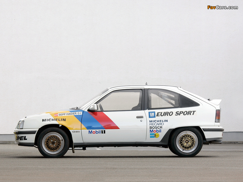 Opel Kadett GSi Group A Rallye Car (E) 1988 wallpapers (800 x 600)