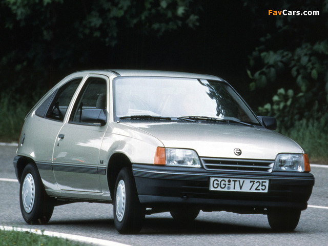 Opel Kadett 3-door (E) 1989–91 images (640 x 480)