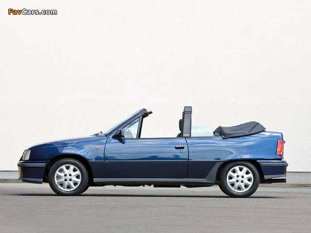 Opel Kadett Cabrio (E) 1989–93 images (640 x 480)