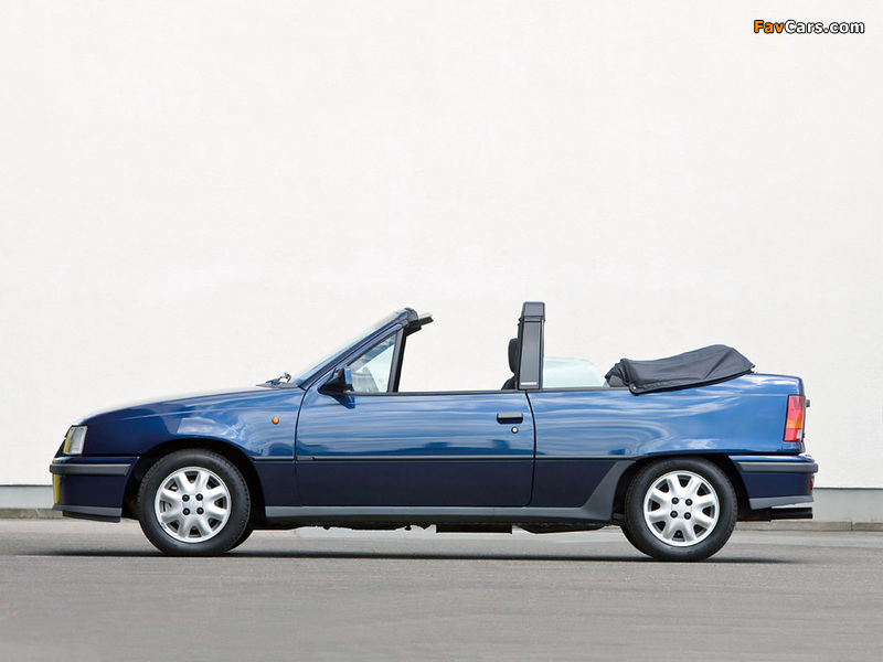 Opel Kadett Cabrio (E) 1989–93 images (800 x 600)