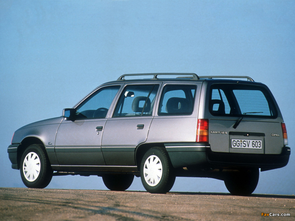 Opel Kadett Caravan (E) 1989–91 pictures (1024 x 768)