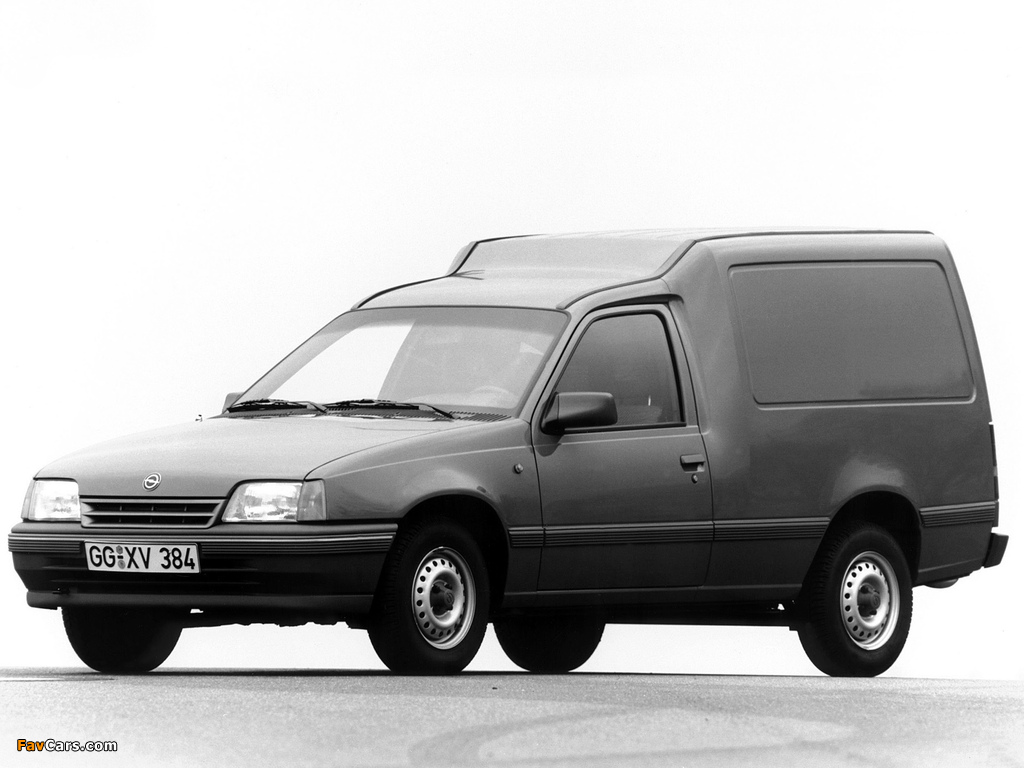 Opel Kadett Combo (E) 1989–94 pictures (1024 x 768)