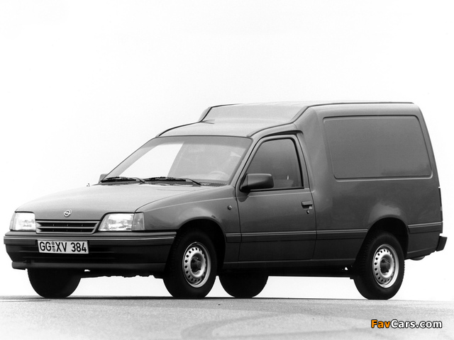 Opel Kadett Combo (E) 1989–94 pictures (640 x 480)