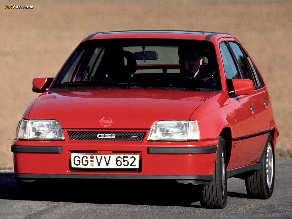 Opel Kadett GSi 5-door (E) 1989–91 wallpapers (1024 x 768)