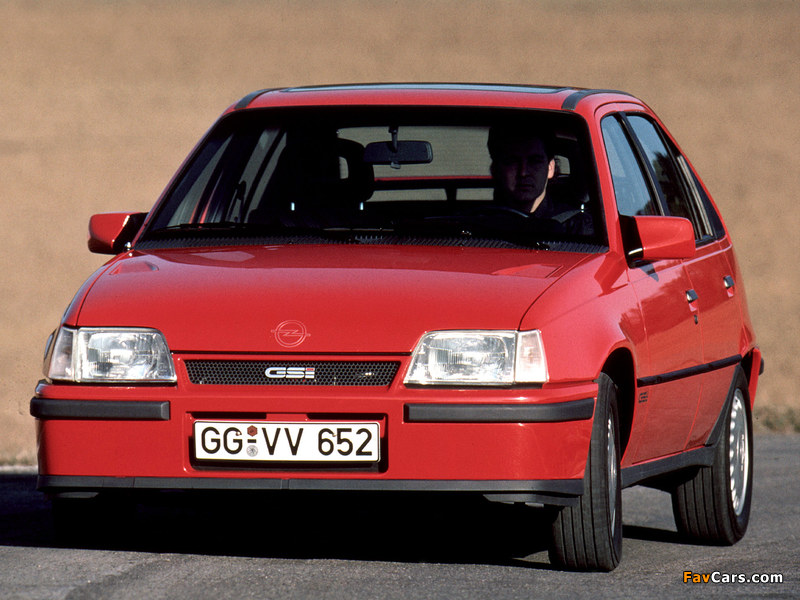 Opel Kadett GSi 5-door (E) 1989–91 wallpapers (800 x 600)