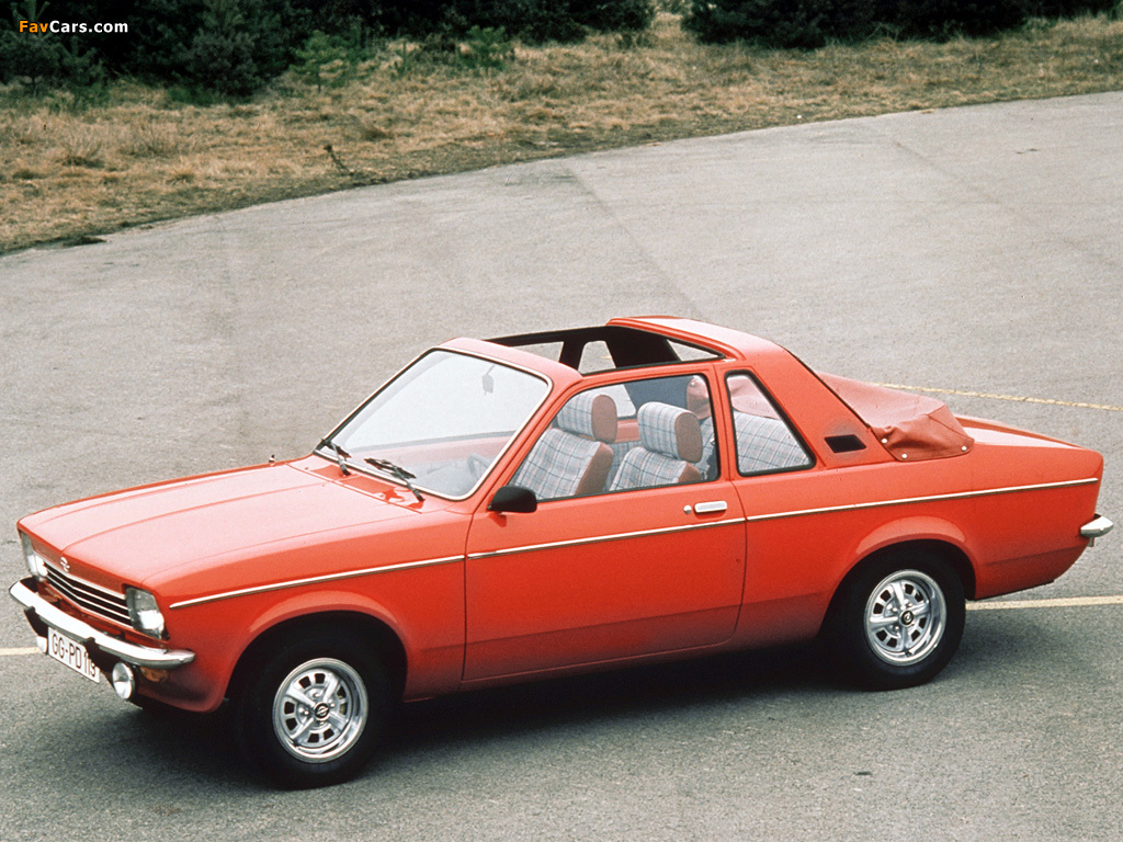 Photos of Opel Kadett Aero (C) 1976–78 (1024 x 768)