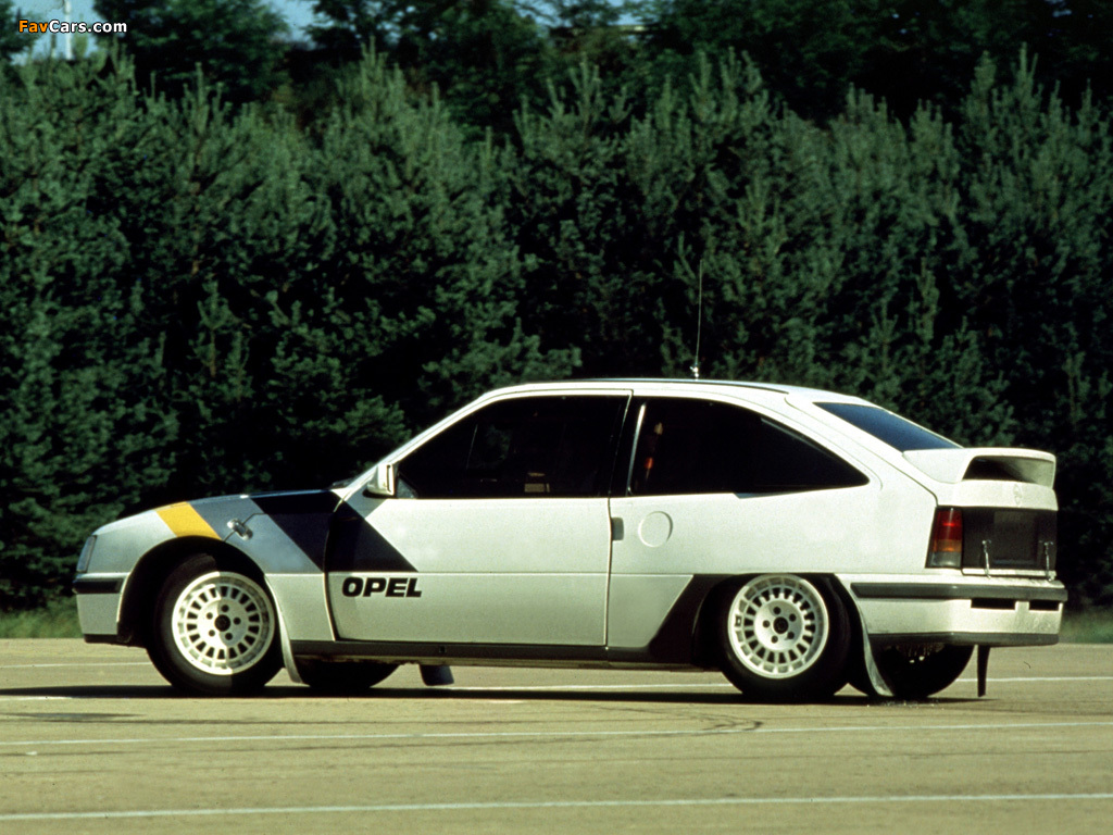 Photos of Opel Kadett Rallye 4x4 Gr.B (E) 1985 (1024 x 768)