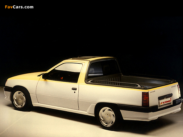 Photos of Kamei Opel Kadett Pick-up Multicar (E) 1986 (640 x 480)
