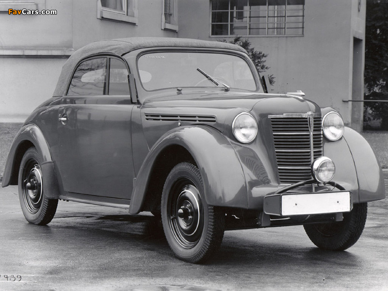 Pictures of Opel Kadett Cabrio Spitzname Strolch Prototyp (K38) 1938 (800 x 600)