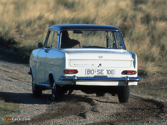 Pictures of Opel Kadett L (A) 1964–65 (640 x 480)