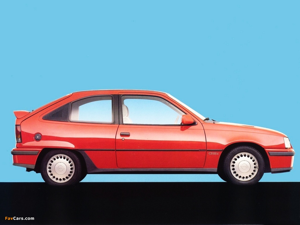 Pictures of Opel Kadett GSi (E) 1984–91 (1024 x 768)