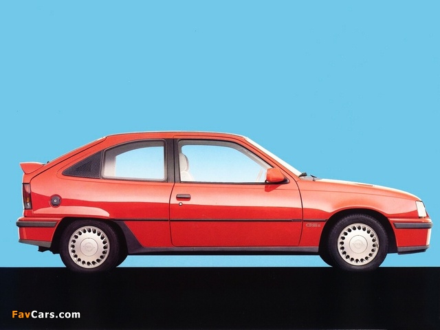Pictures of Opel Kadett GSi (E) 1984–91 (640 x 480)