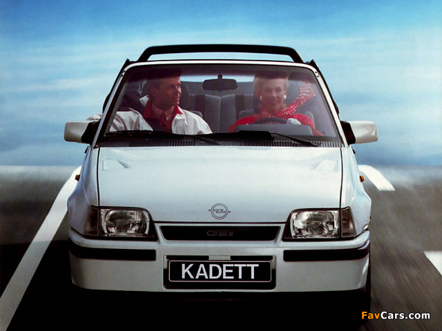 Pictures of Opel Kadett GSi Cabrio (E) 1986–90 (640 x 480)