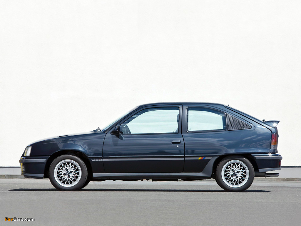 Pictures of Opel Kadett GSi 16V 3-door (E) 1988–91 (1024 x 768)