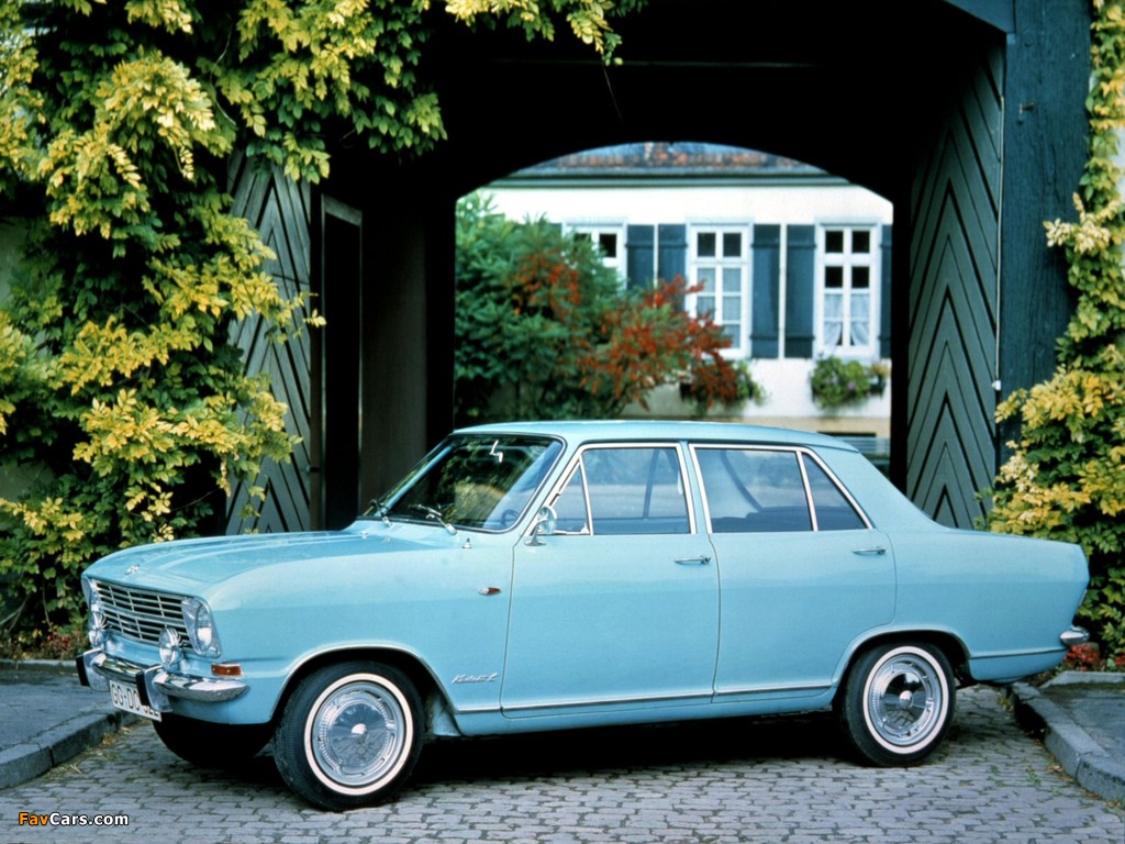Opel Kadett 4-door Sedan (B) 1965–73 wallpapers (1024 x 768)