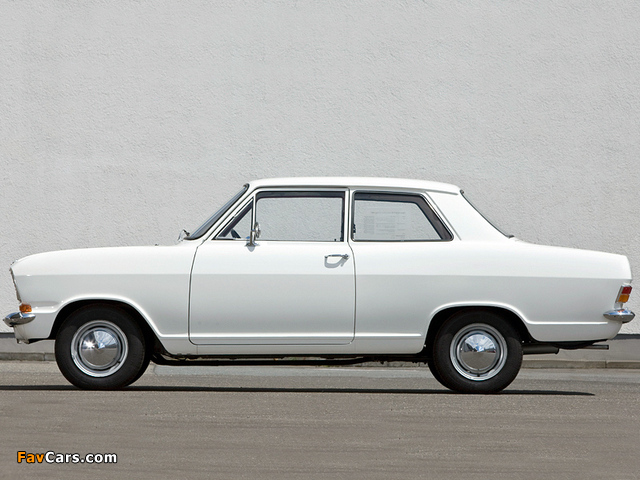 Opel Kadett 2-door Sedan (B) 1965–73 wallpapers (640 x 480)