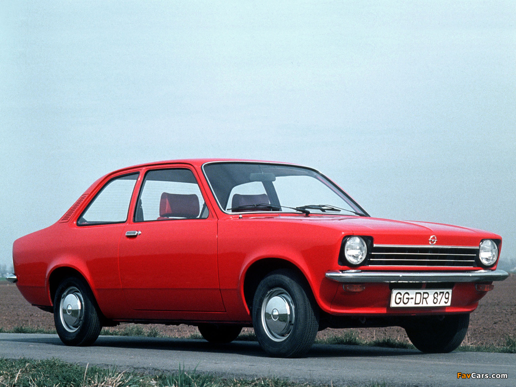 Opel Kadett 2-door Sedan (C) 1973–77 wallpapers (1024 x 768)