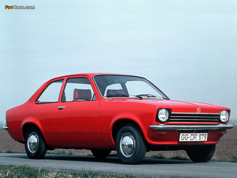 Opel Kadett 2-door Sedan (C) 1973–77 wallpapers (800 x 600)