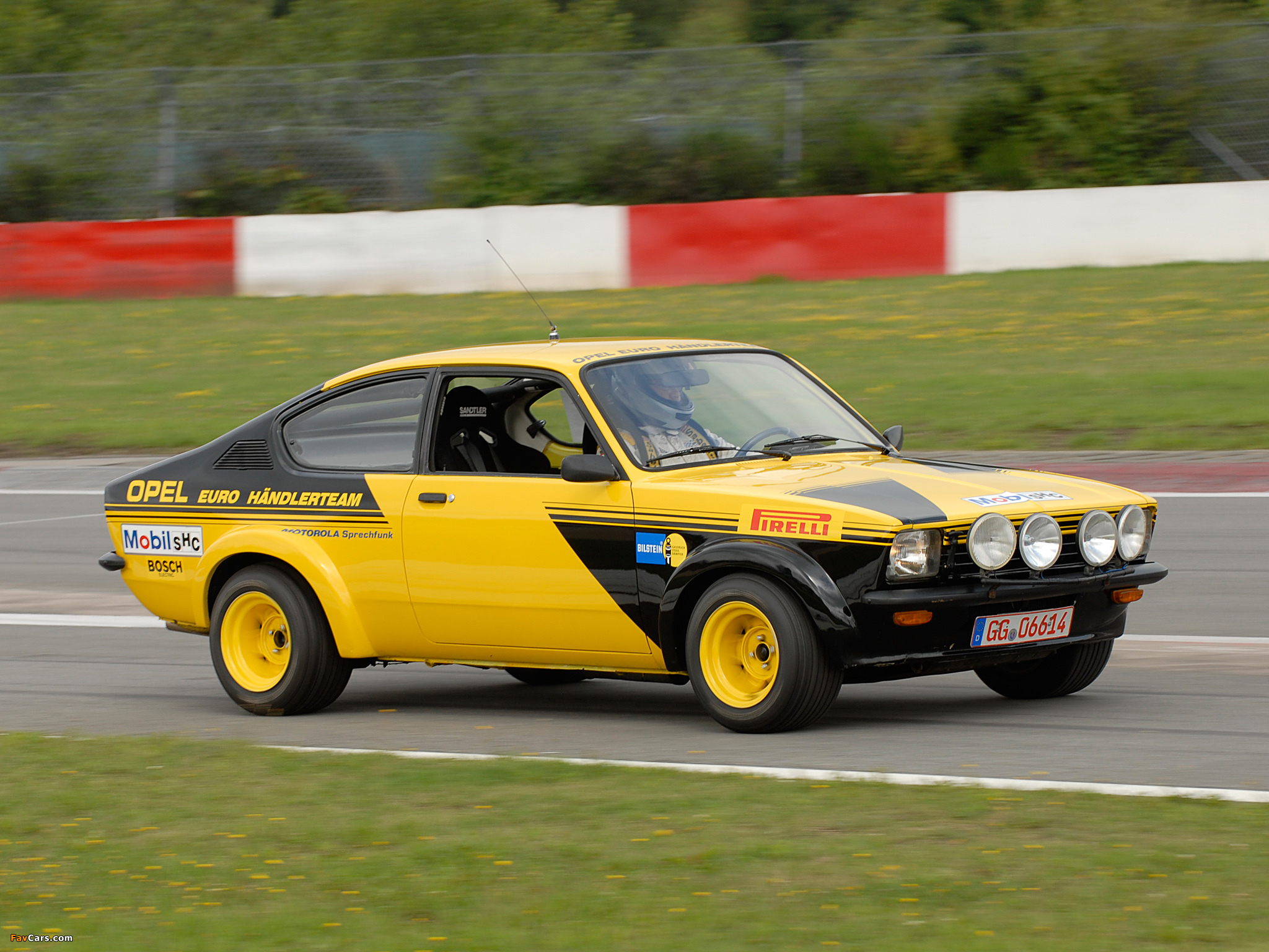 Opel Kadett GT/E Rallye Car () 1976–77 wallpapers (2048 x 1536)
