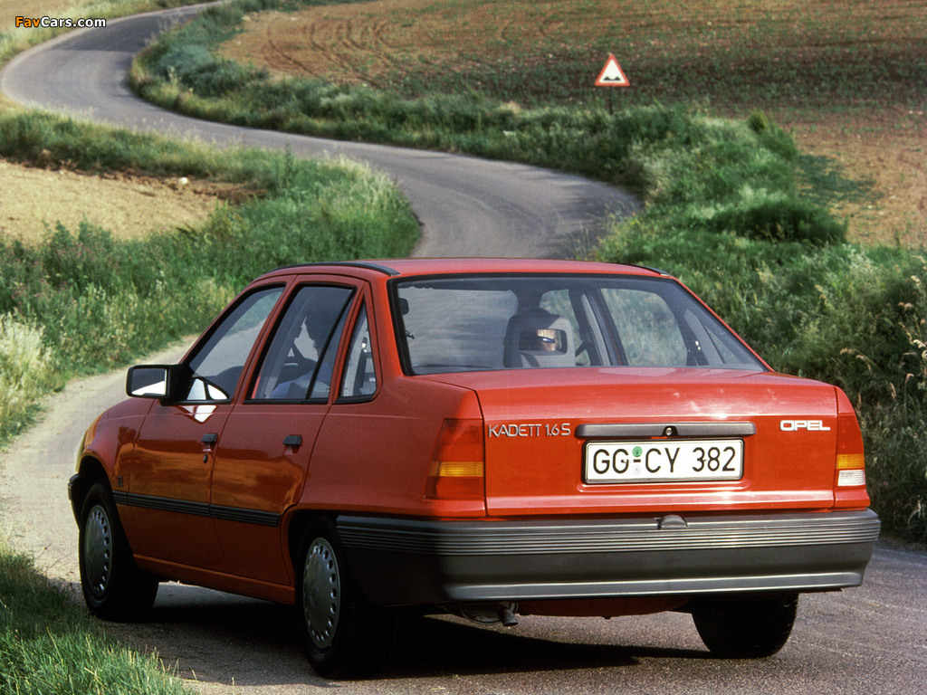 Opel Kadett Sedan (E) 1984–89 wallpapers (1024 x 768)
