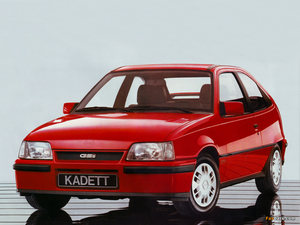 Opel Kadett GSi (E) 1984–91 wallpapers (1024 x 768)
