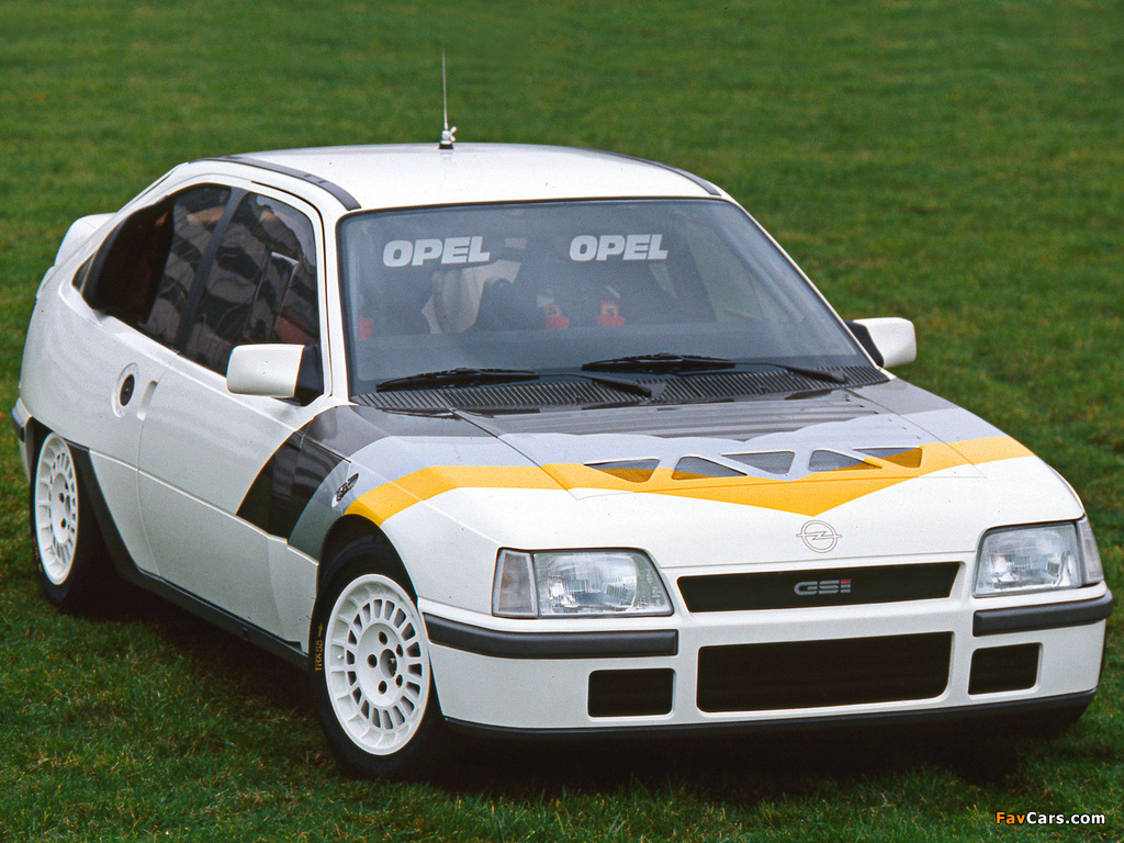 Opel Kadett Rallye 4x4 Gr.B (E) 1985 wallpapers (1024 x 768)
