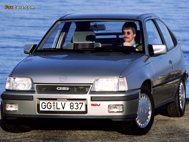 Opel Kadett GSi 16V 3-door (E) 1988–91 wallpapers (640 x 480)