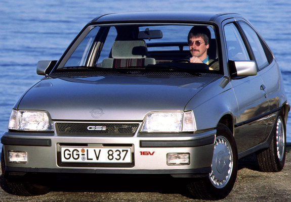 Opel Kadett GSi 16V 3-door (E) 1988–91 wallpapers