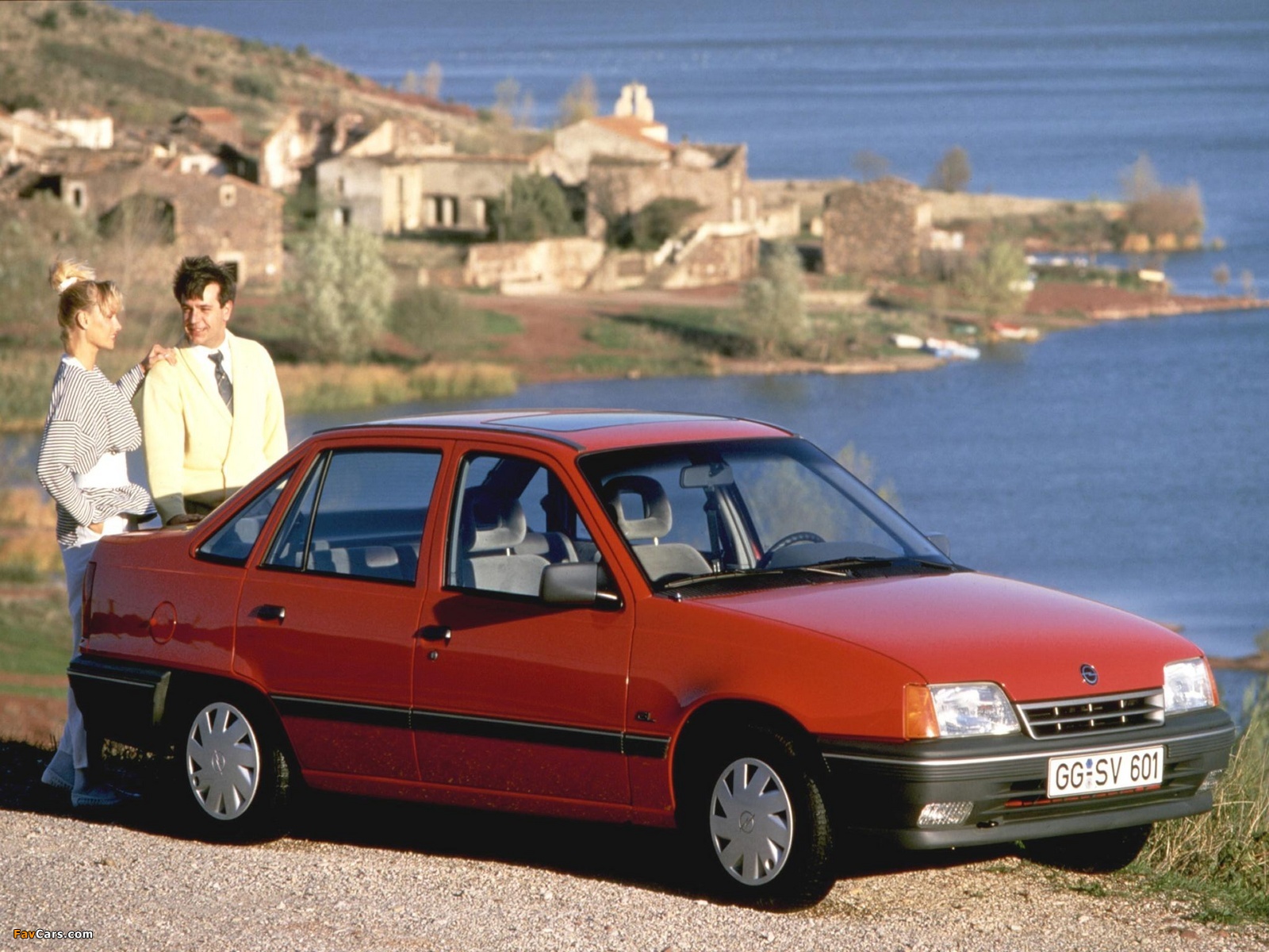 Opel Kadett Sedan (E) 1989–91 wallpapers (1600 x 1200)