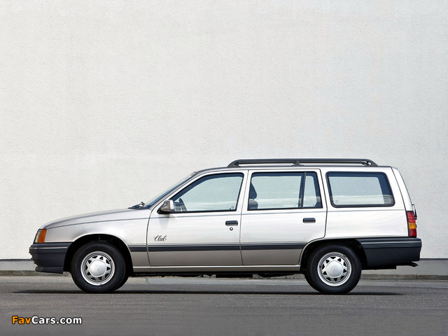 Opel Kadett Caravan (E) 1989–91 wallpapers (640 x 480)