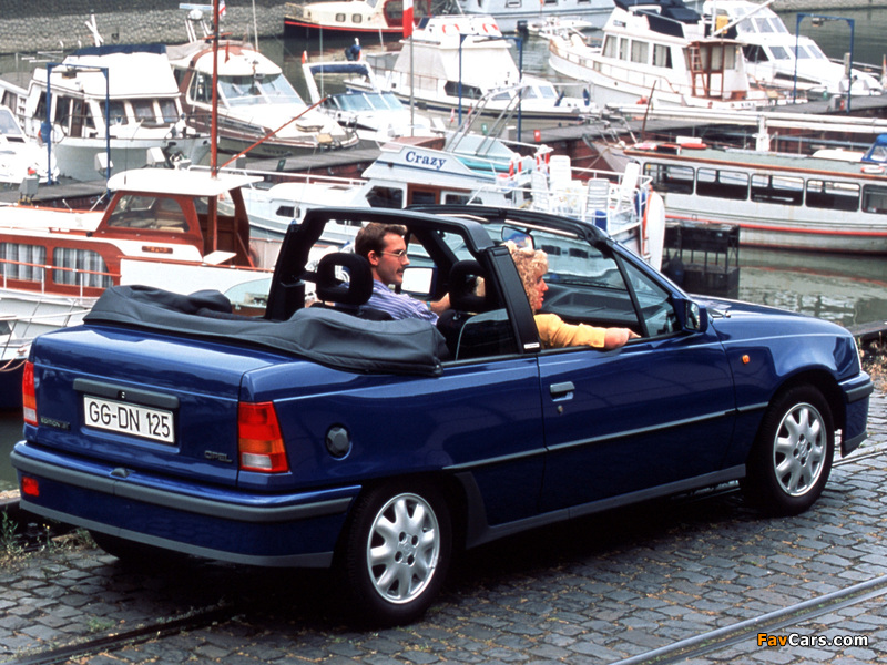 Opel Kadett Cabrio (E) 1989–93 wallpapers (800 x 600)