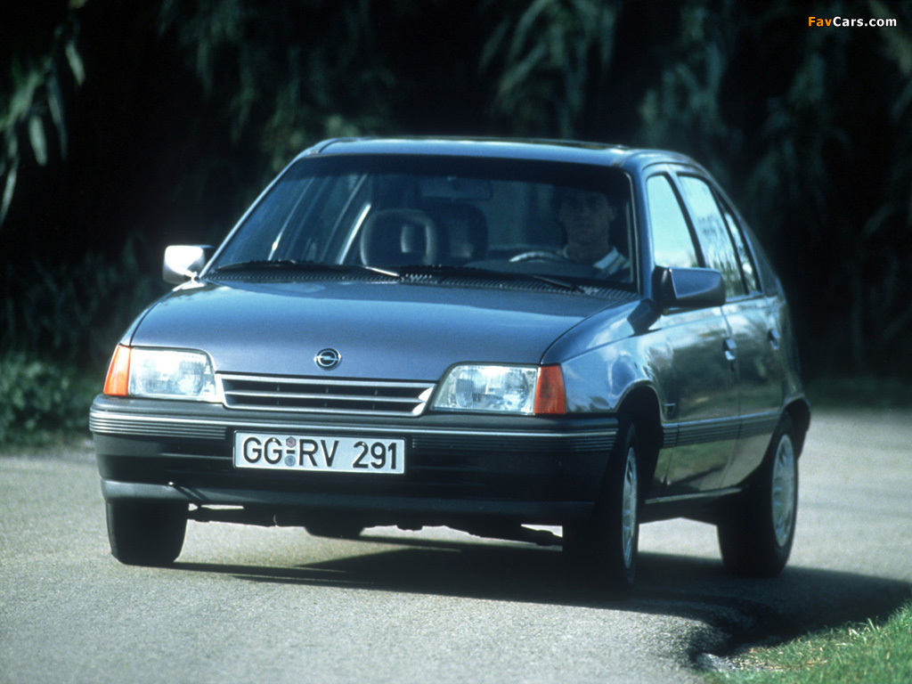 Opel Kadett 5-door (E) 1989–91 wallpapers (1024 x 768)