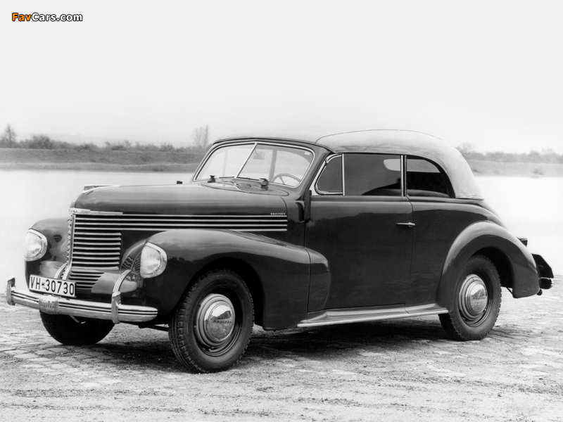 Images of Opel Kapitän Cabriolet 1939–40 (800 x 600)