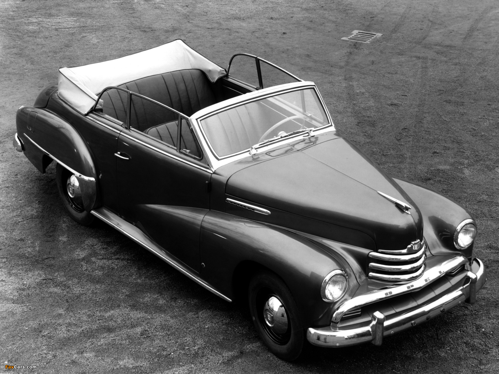 Opel Kapitän Cabriolet 1951–53 photos (1600 x 1200)