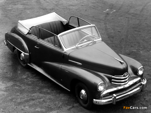 Opel Kapitän Cabriolet 1951–53 photos (640 x 480)