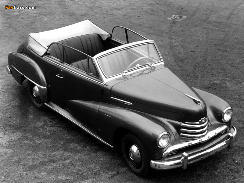 Opel Kapitän Cabriolet 1951–53 photos (800 x 600)
