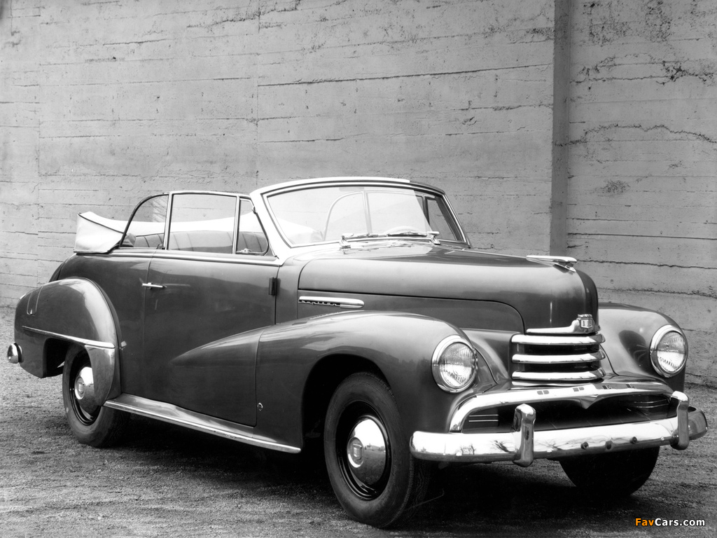 Opel Kapitän Cabriolet 1951–53 pictures (1024 x 768)