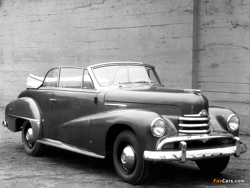 Opel Kapitän Cabriolet 1951–53 pictures (800 x 600)